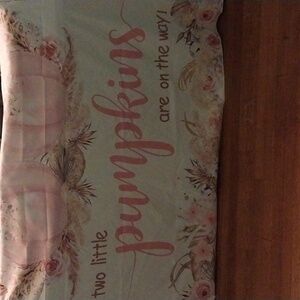 Photography Background - "Two Little Pumpkins are on the Way!"